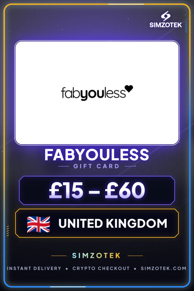 Fabyouless 기프트카드 (영국)