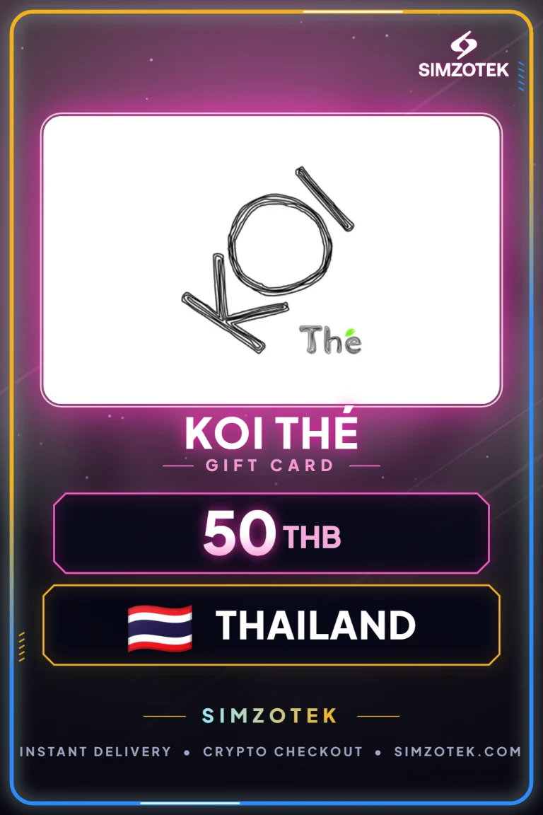KOI Thé Gift Card (Thailand)