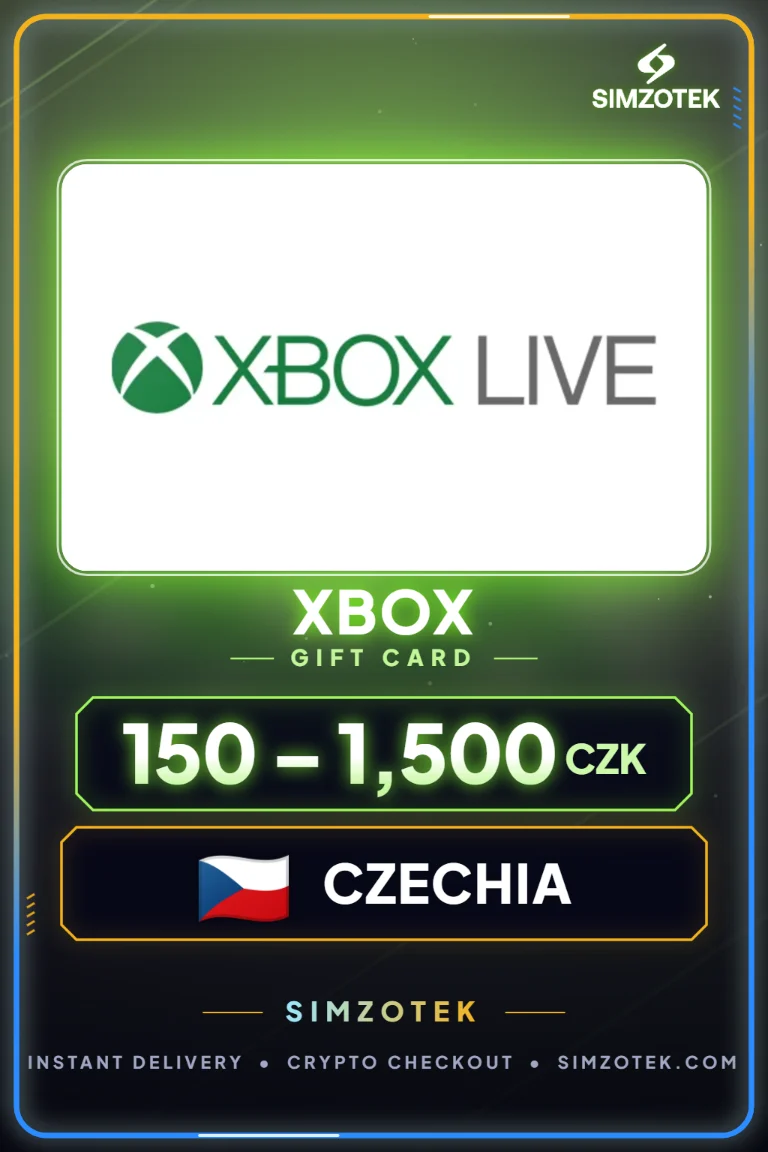 Xbox Geschenkkarte (Czech Republic)