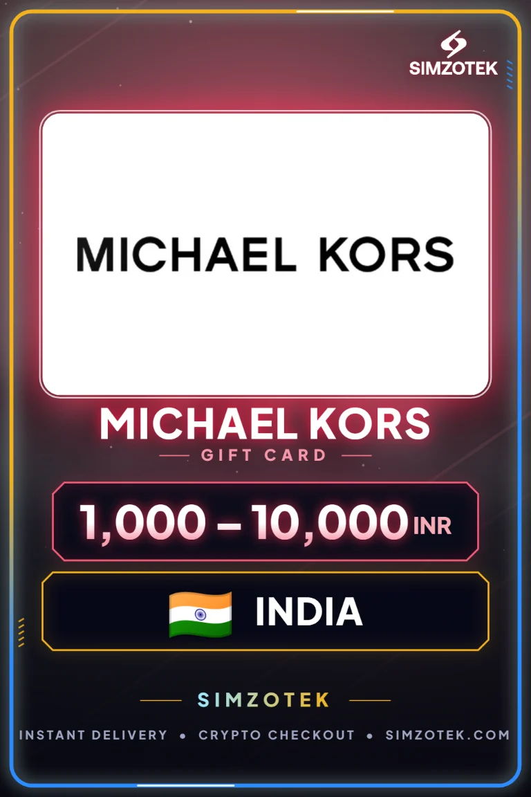 Card cadou Michael Kors (India)