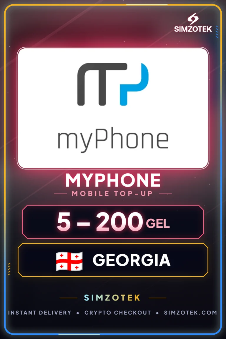 MyPhone Mobile Top-Up (Gruzie)