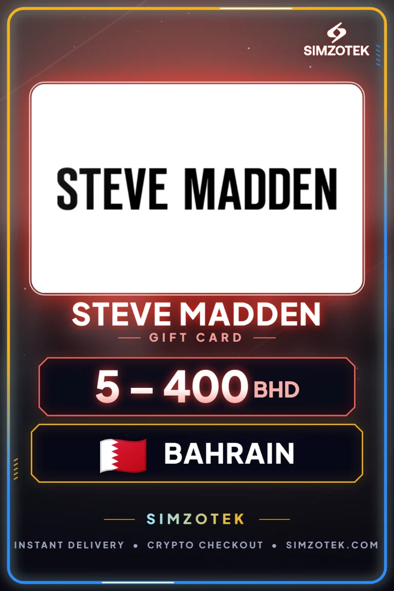 Karta podarunkowa Steve Madden (Bahrajn)