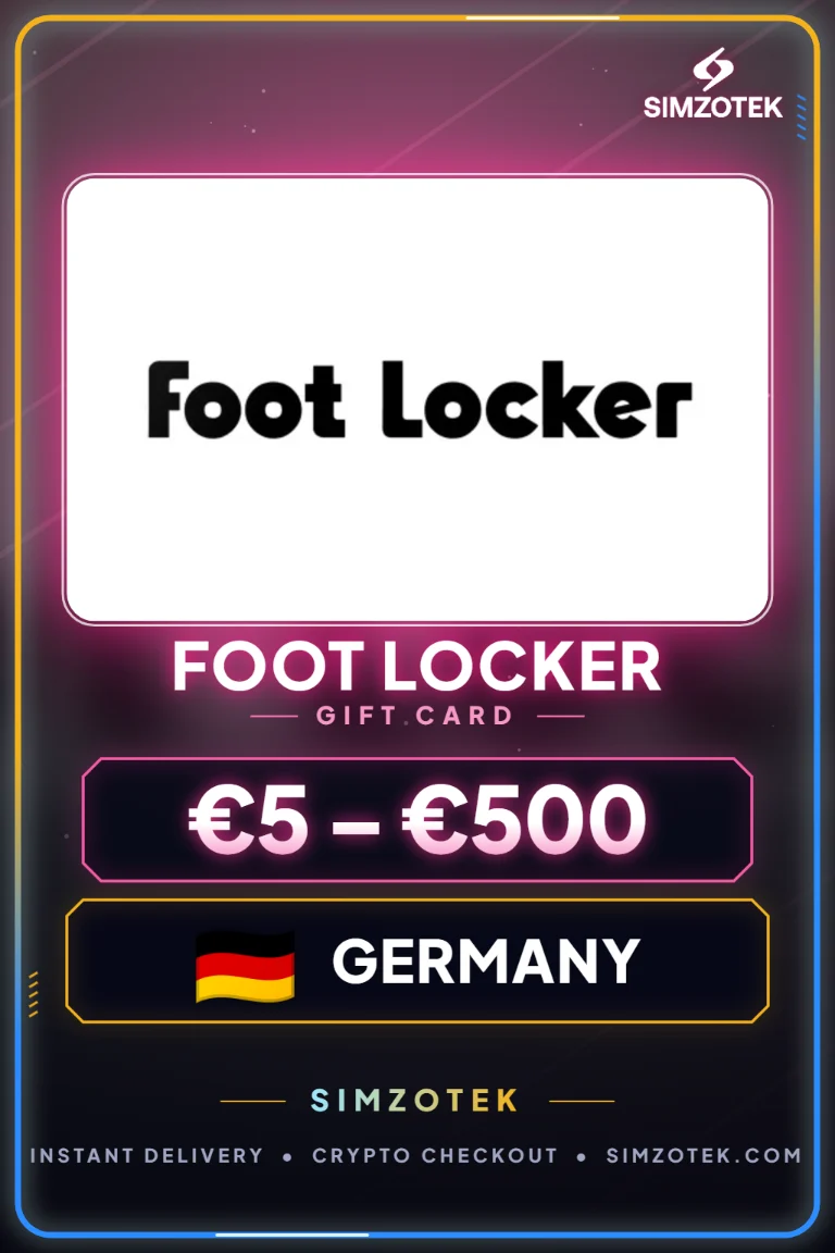 Foot Locker 기프트카드 (독일)