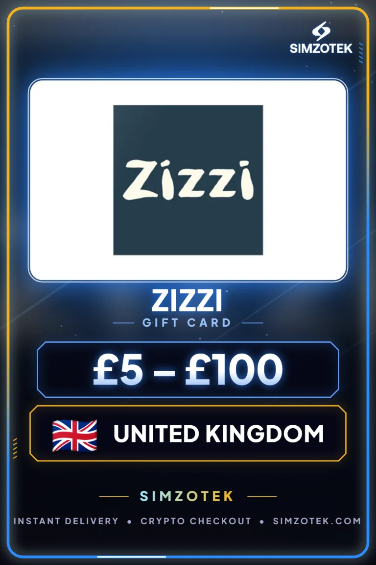 بطاقة هدايا Zizzi (المملكة المتحدة)