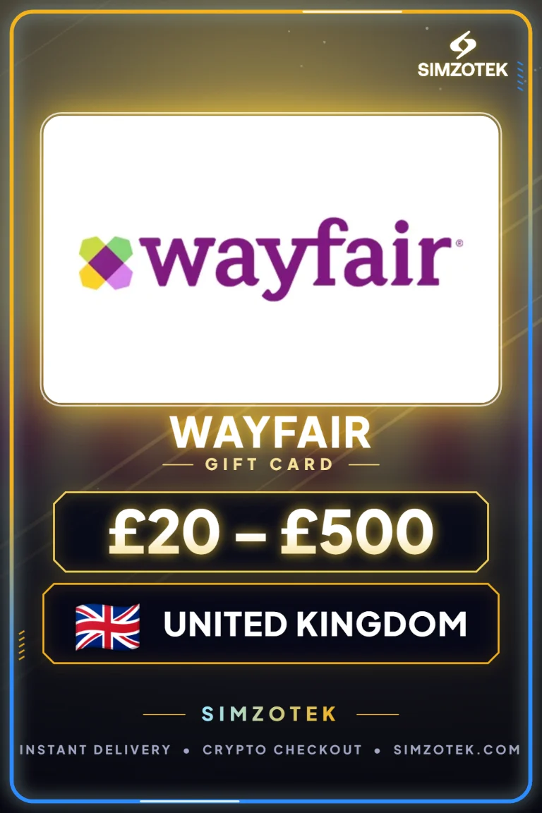 Carta regalo Wayfair (Regno Unito)