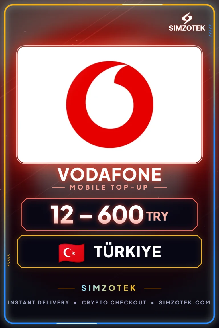 Credit preplătit Vodafone (Turcia)