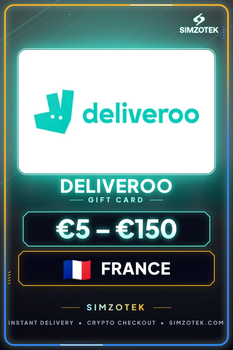 Deliveroo 기프트카드 (프랑스)
