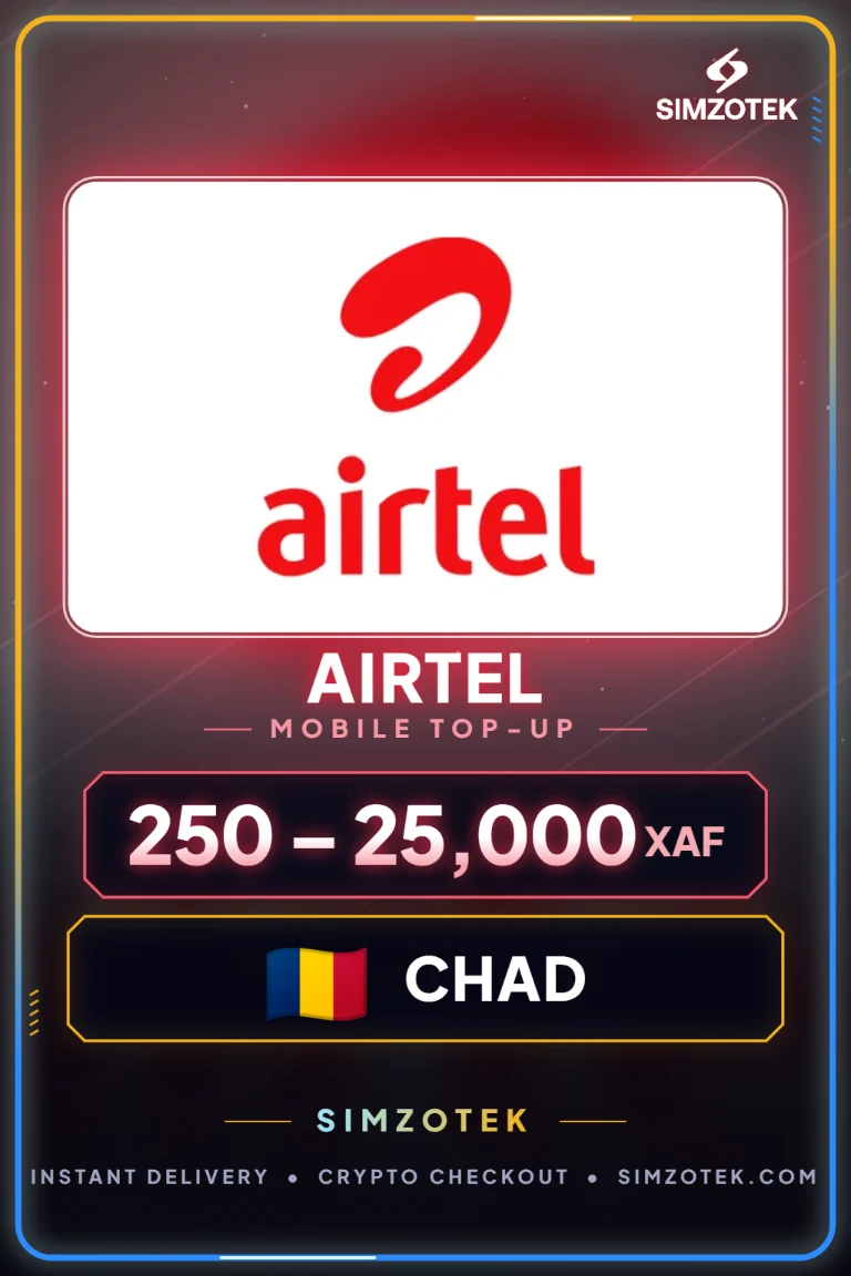 Airtel Mobile Top-Up (Chad)