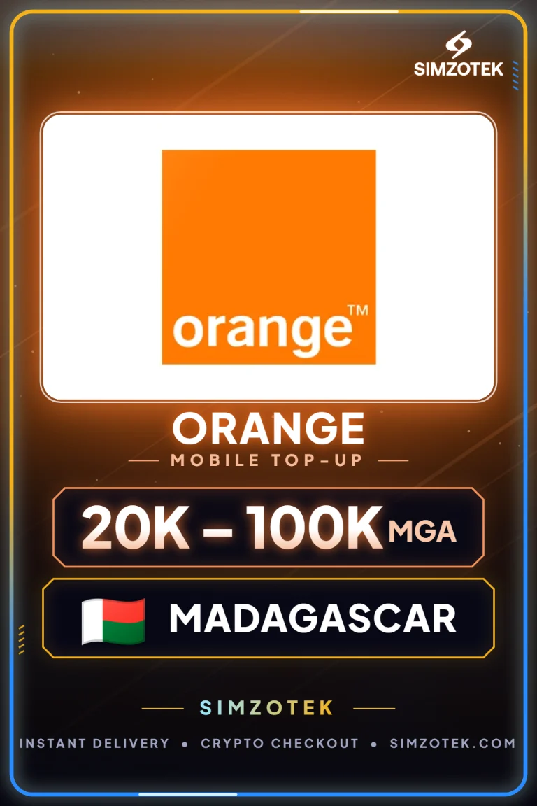 Orange Mobile Top-Up (Madagaskar)