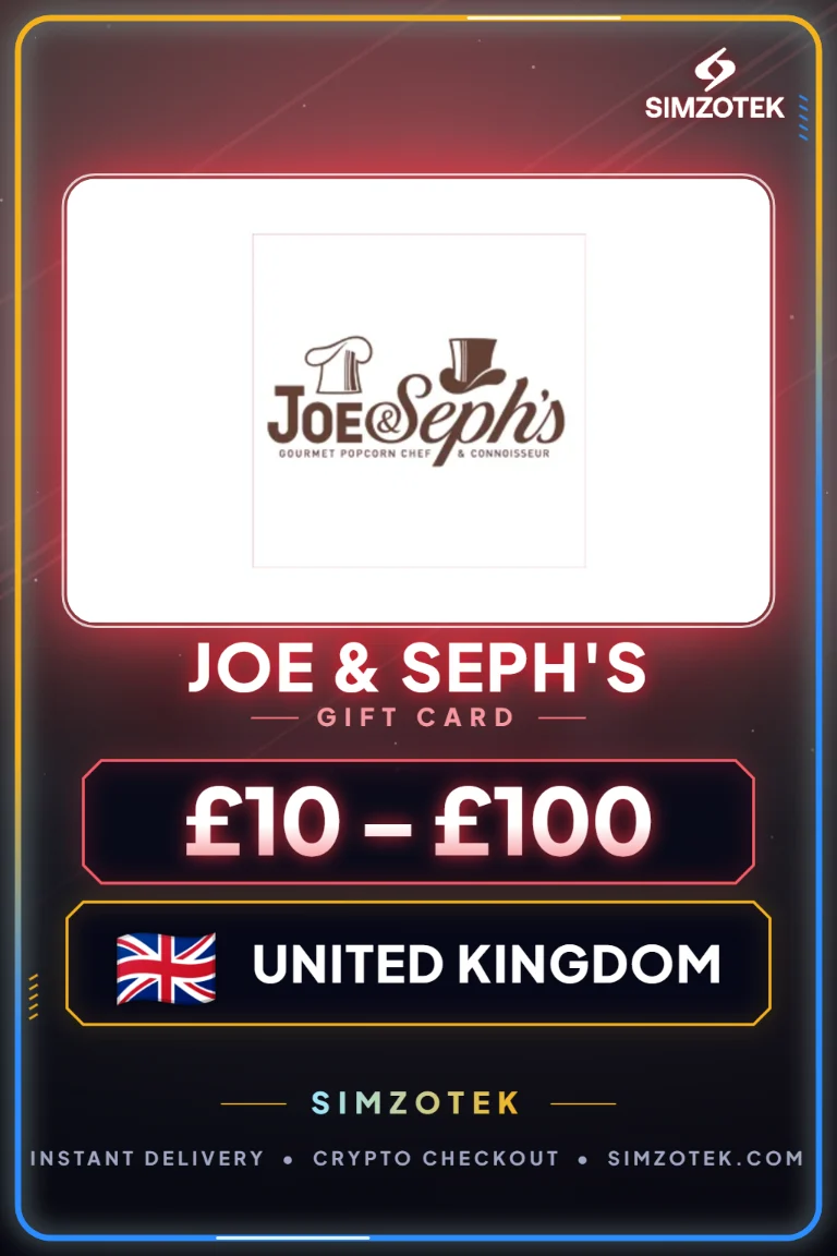 Joe & Seph's Gift Card (United Kingdom)