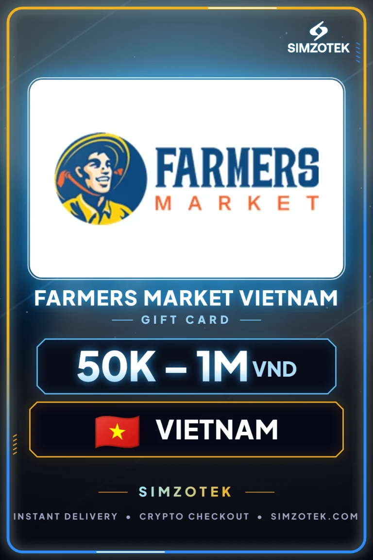 Farmers Market Vietnam Gift Card (Vietnam)