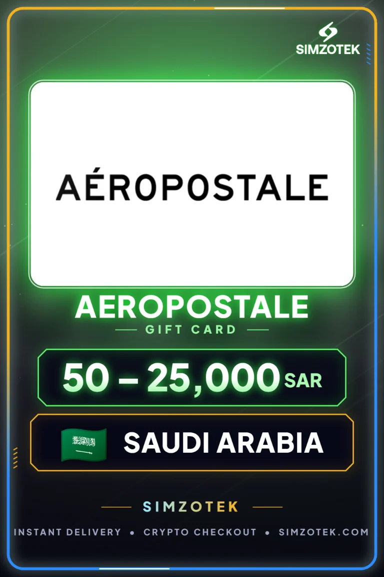 Поклон картица Aeropostale (Саудијска Арабија)