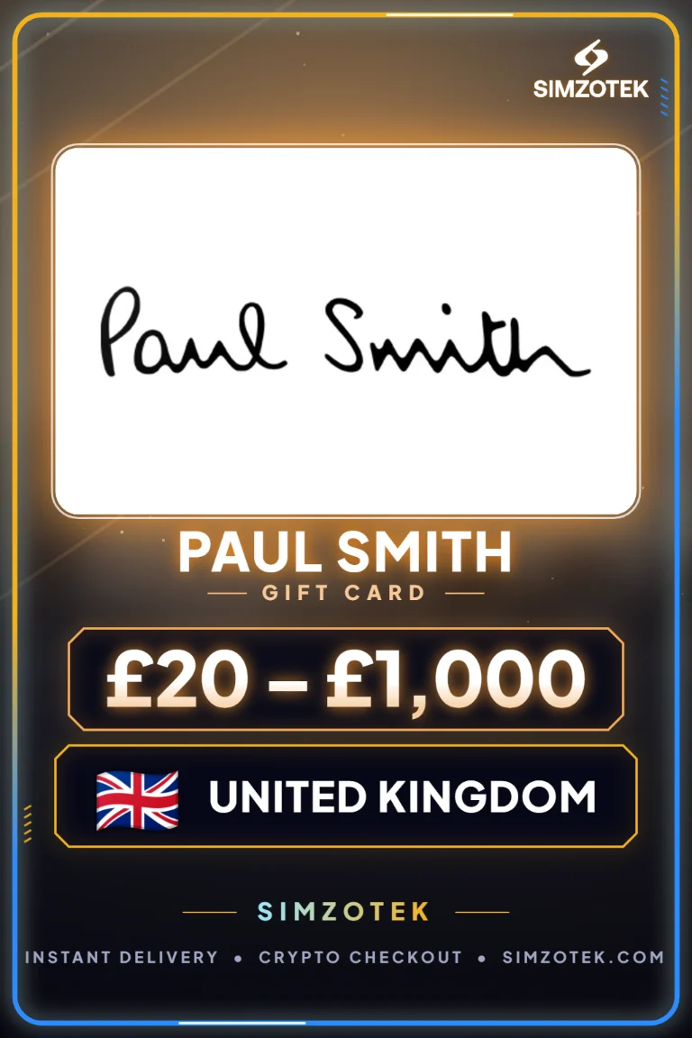 Paul Smith Gift Card (United Kingdom)