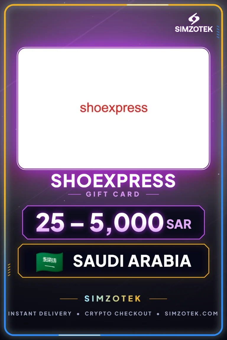 Shoexpress Geschenkkarte (Saudi-Arabien)