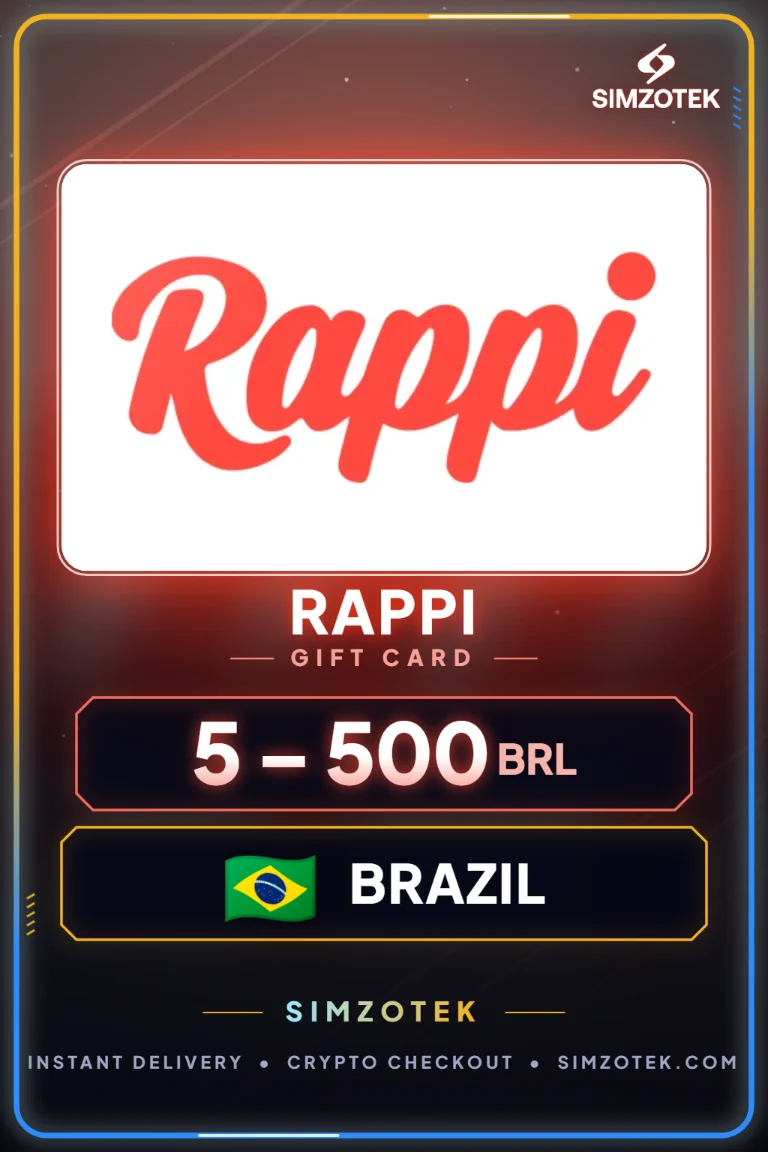 Rappi Gift Card (Brazil)