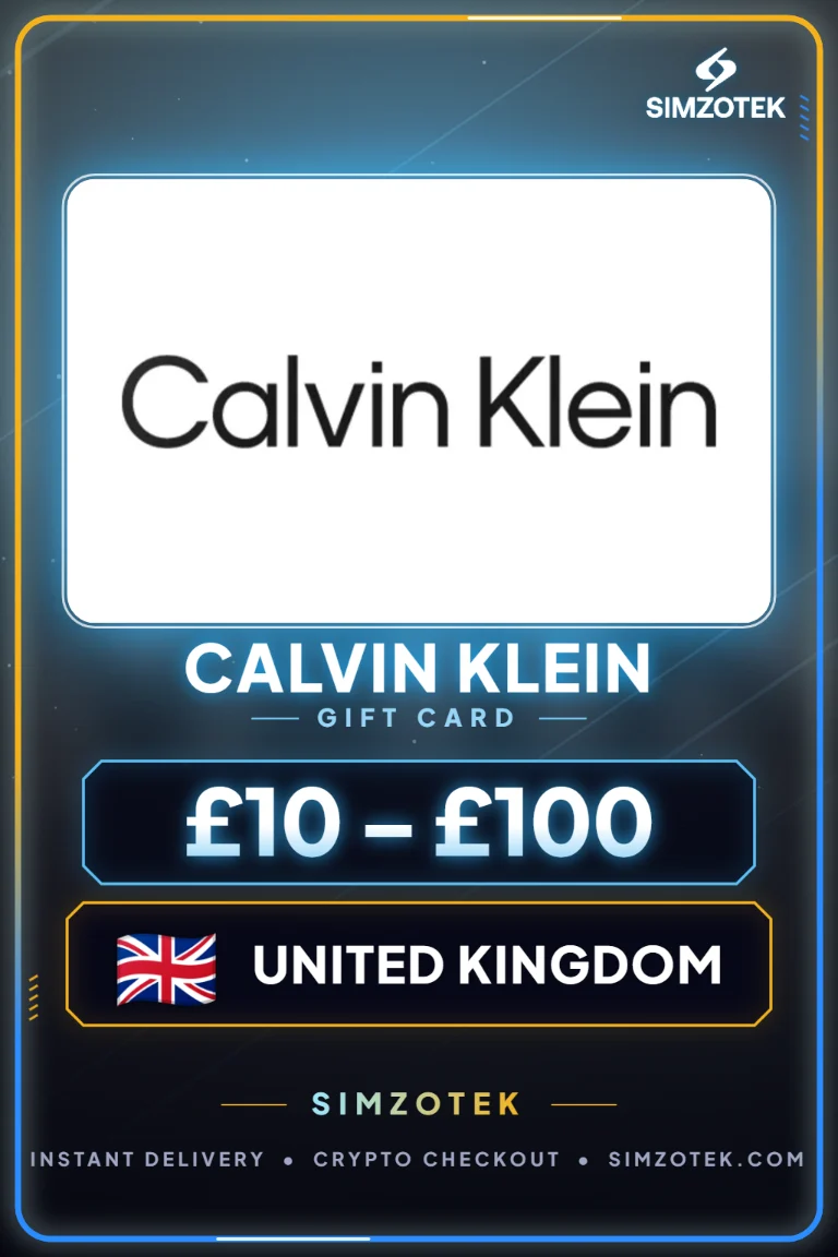 Поклон картица Calvin Klein (Уједињено Краљевство)