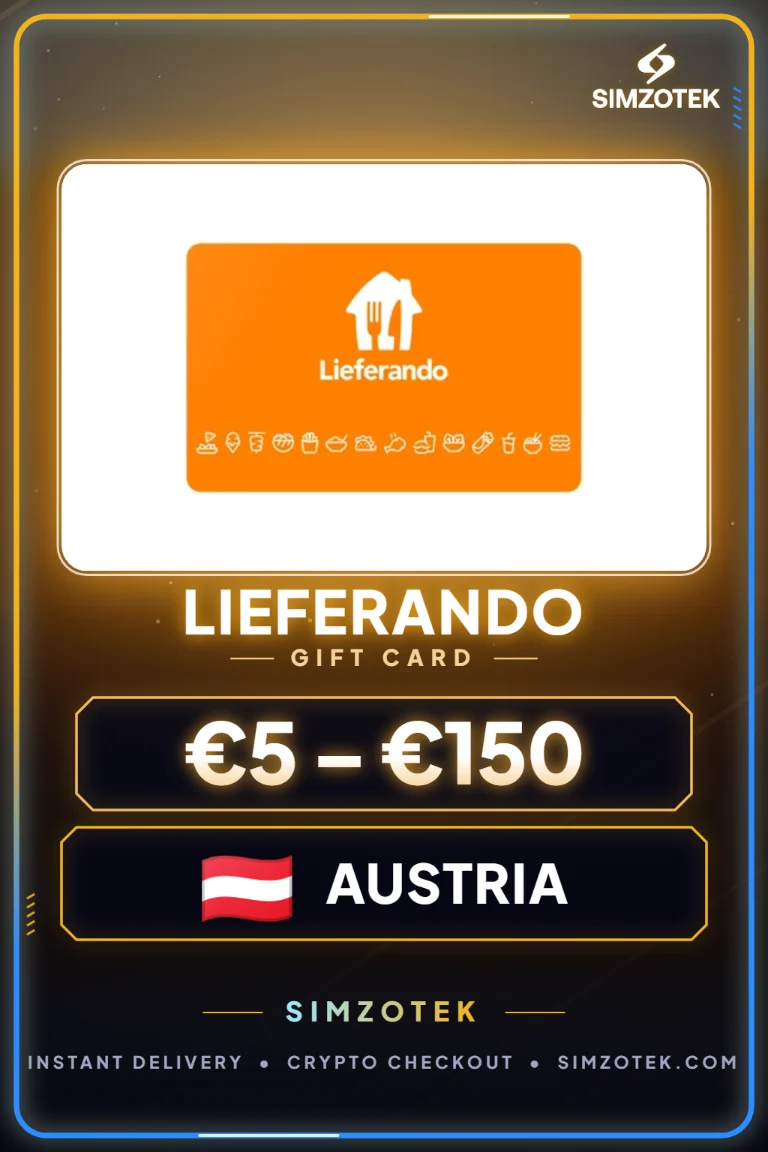 Dárková karta Lieferando (Rakousko)