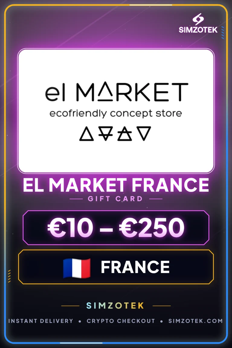 el MARKET France Gift Card (France)