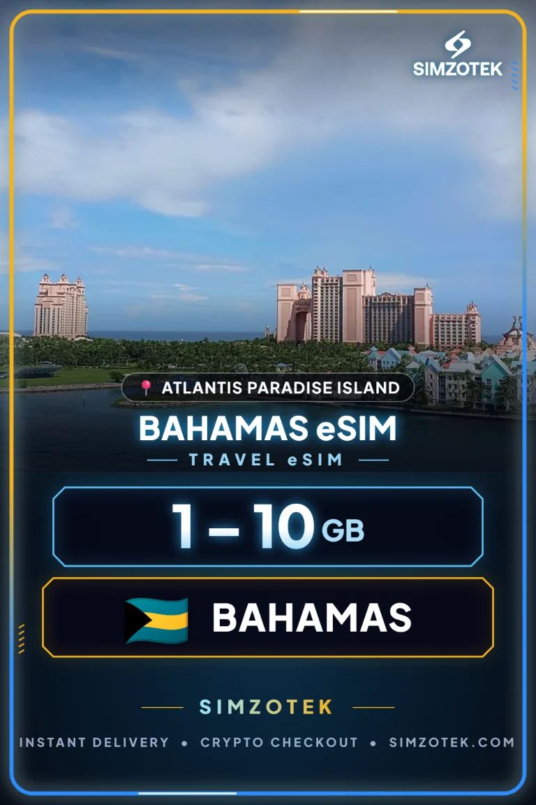Bahamas eSIM – Data Plans
