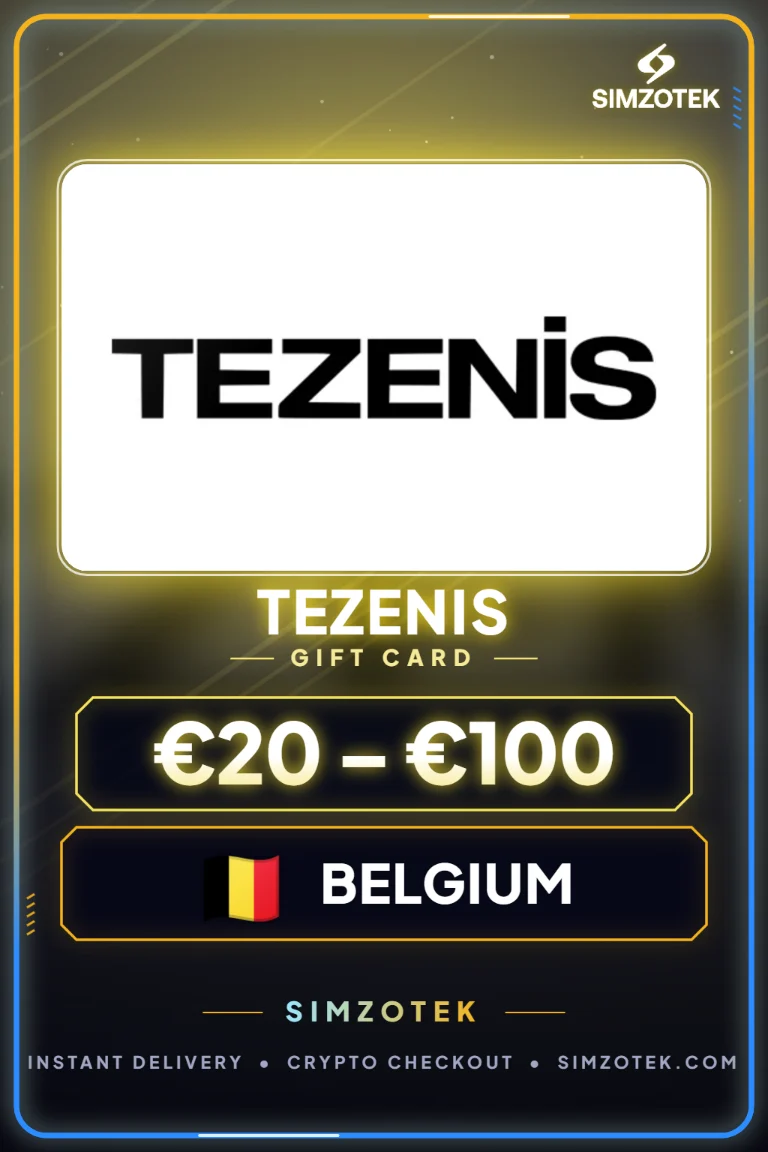 บัตรของขวัญ Tezenis (เบลเยียม)