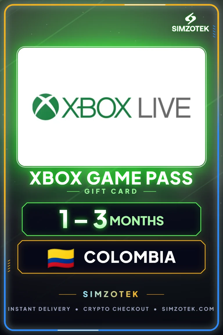 Xbox Game Pass Subscription (Colombia)