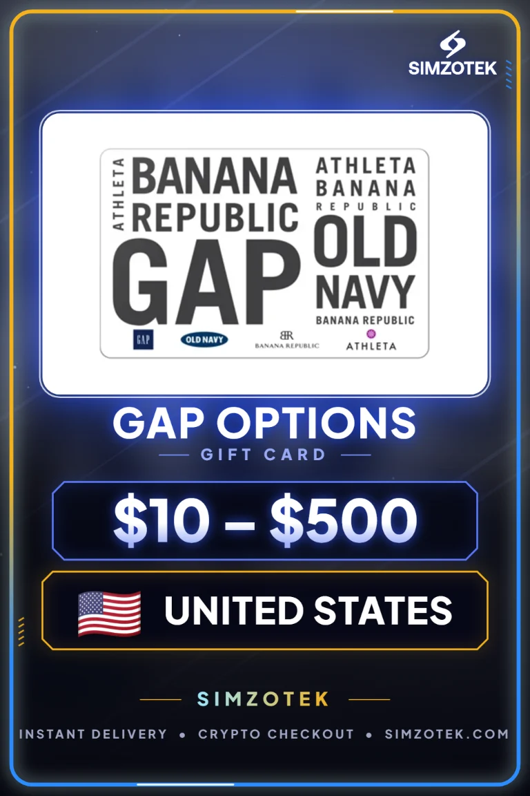 Поклон картица GAP Options (Сједињене Државе)