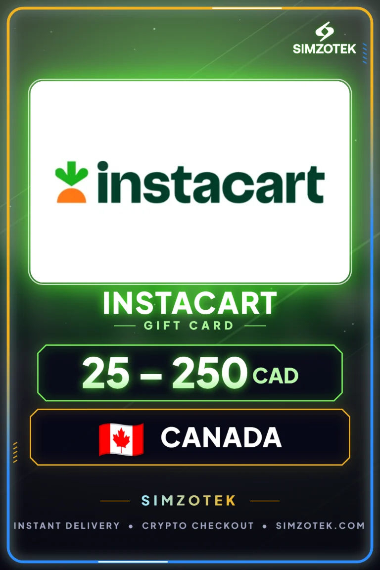بطاقة هدايا Instacart (كندا)