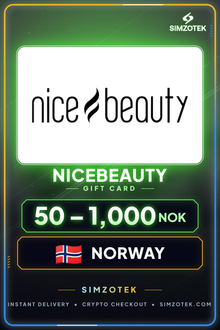 NiceBeauty Gift Card (Norway)
