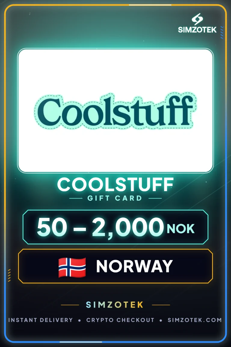 CoolStuff Geschenkkarte (Norwegen)