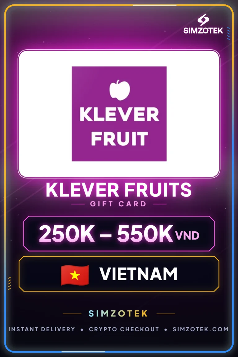 Klever Fruits Geschenkkarte (Vietnam)