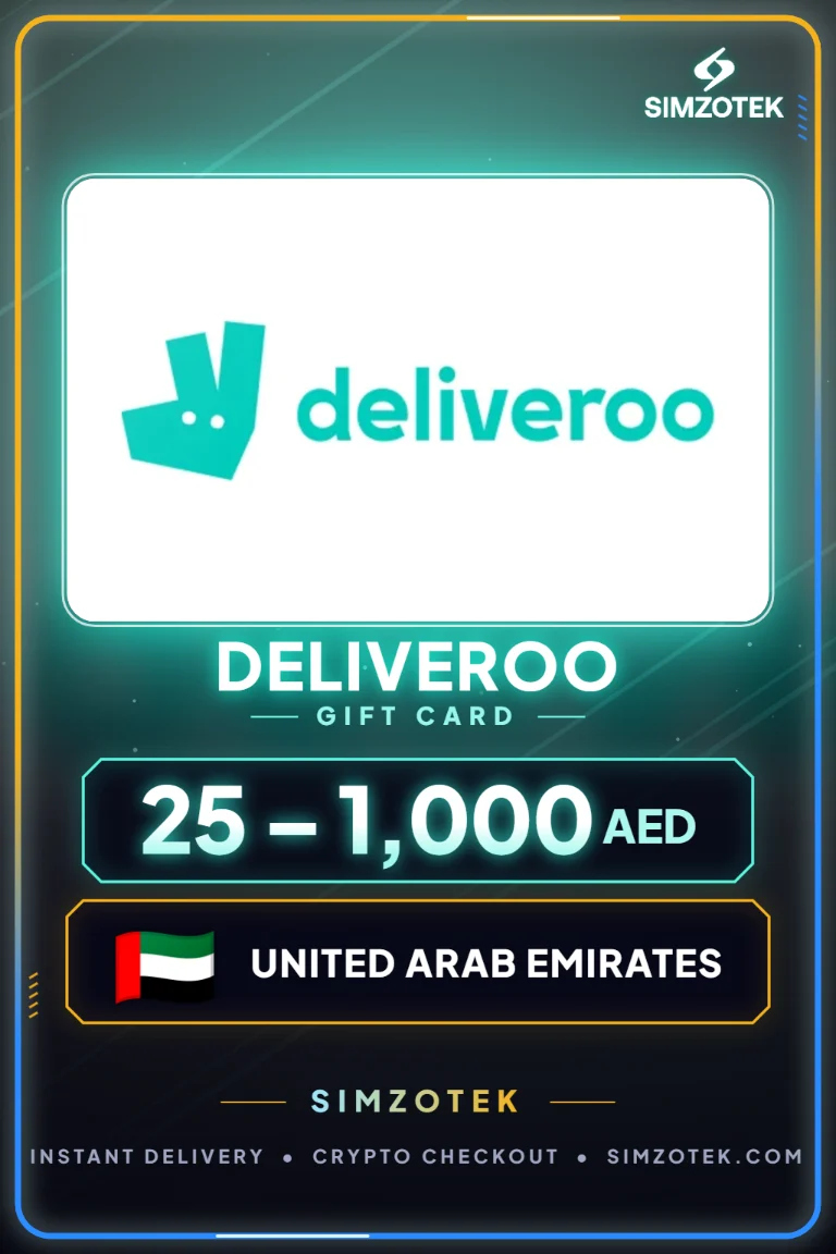 Deliveroo Gift Cards (Emirati Arabi Uniti)