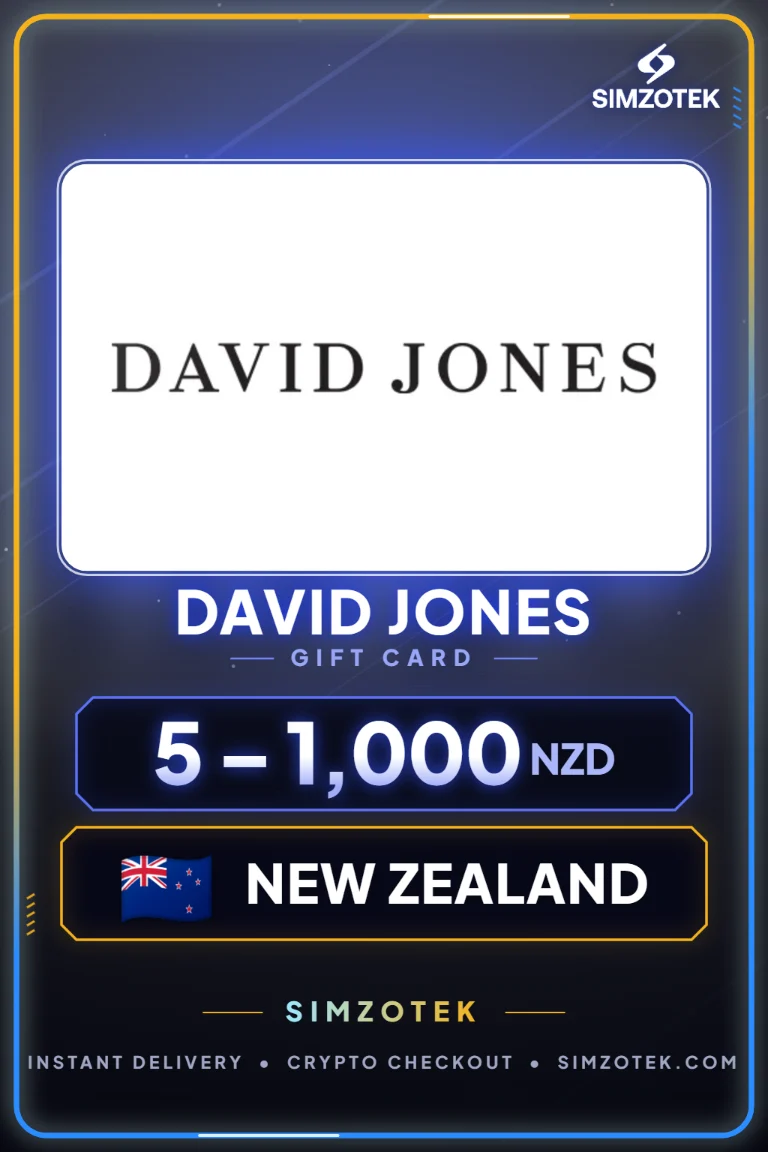 David Jones Gift Card (New Zealand)