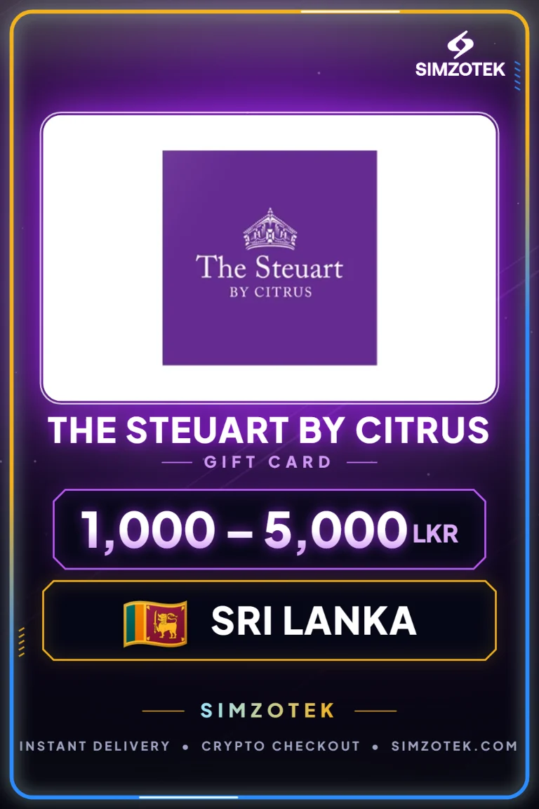 บัตรของขวัญ The Steuart by Citrus (ศรีลังกา)