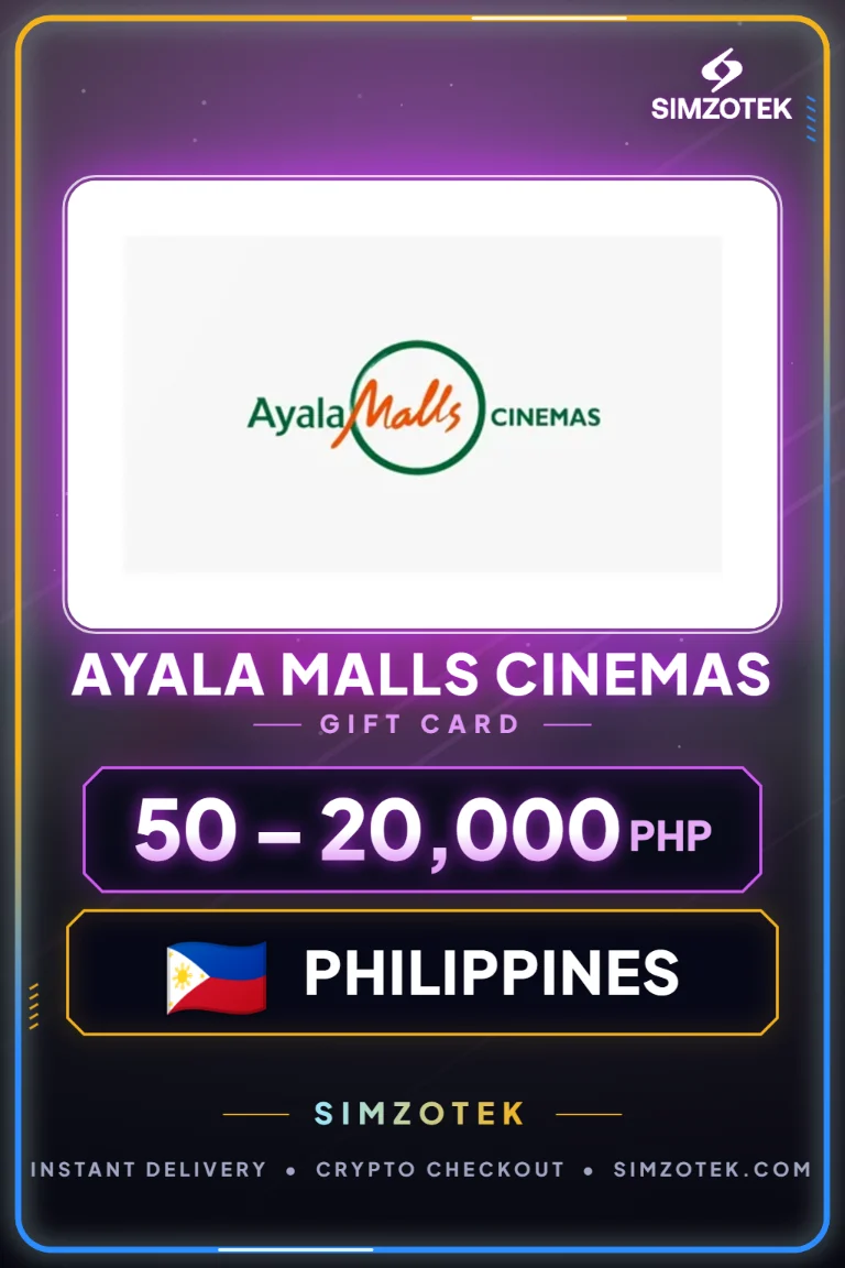 Ayala Malls Cinemas Gift Card (Philippines)