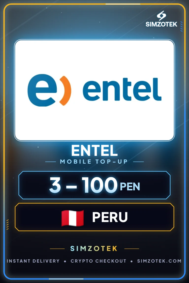 Entel Mobile Top-Up (Peru)