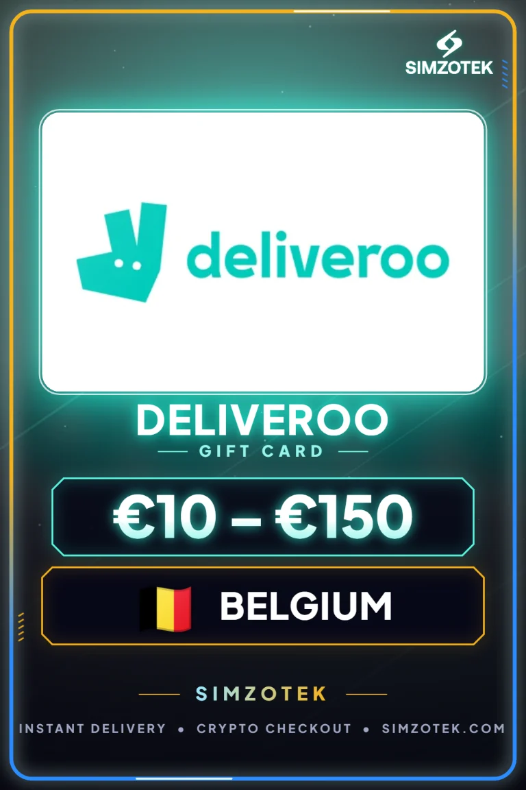 Deliveroo Geschenkkarte (Belgien)