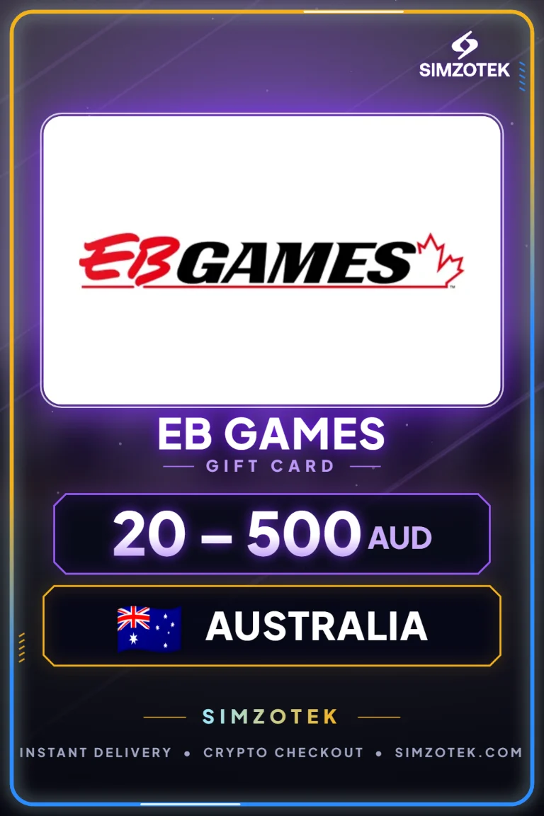 EB Games 기프트카드 (오스트레일리아)