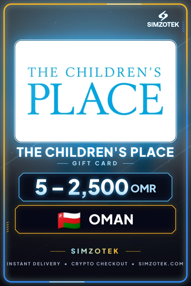 Carta regalo The Children's Place (Oman)