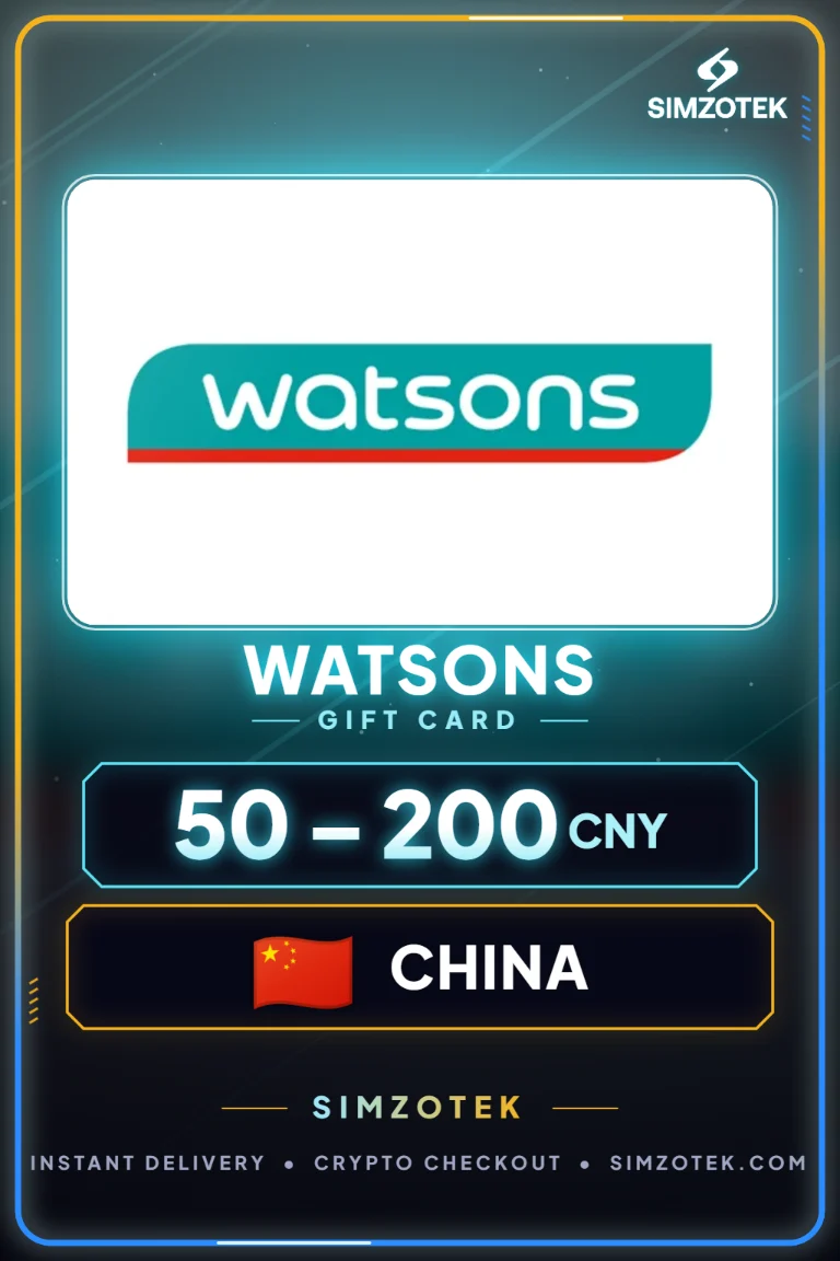 Watsons Gift Card (China)