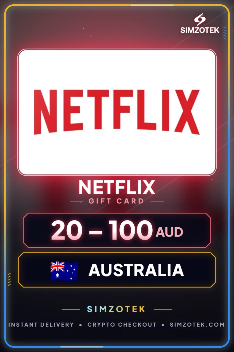 บัตรของขวัญ Netflix (ออสเตรเลีย)