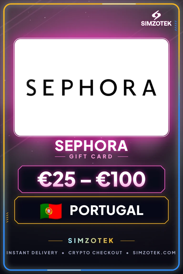 Card cadou Sephora (Portugalia)