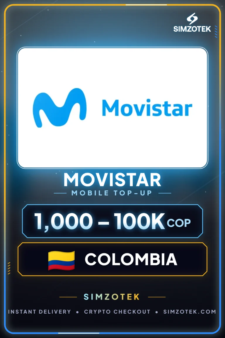 Movistar Mobile Top-Up (Colombia)