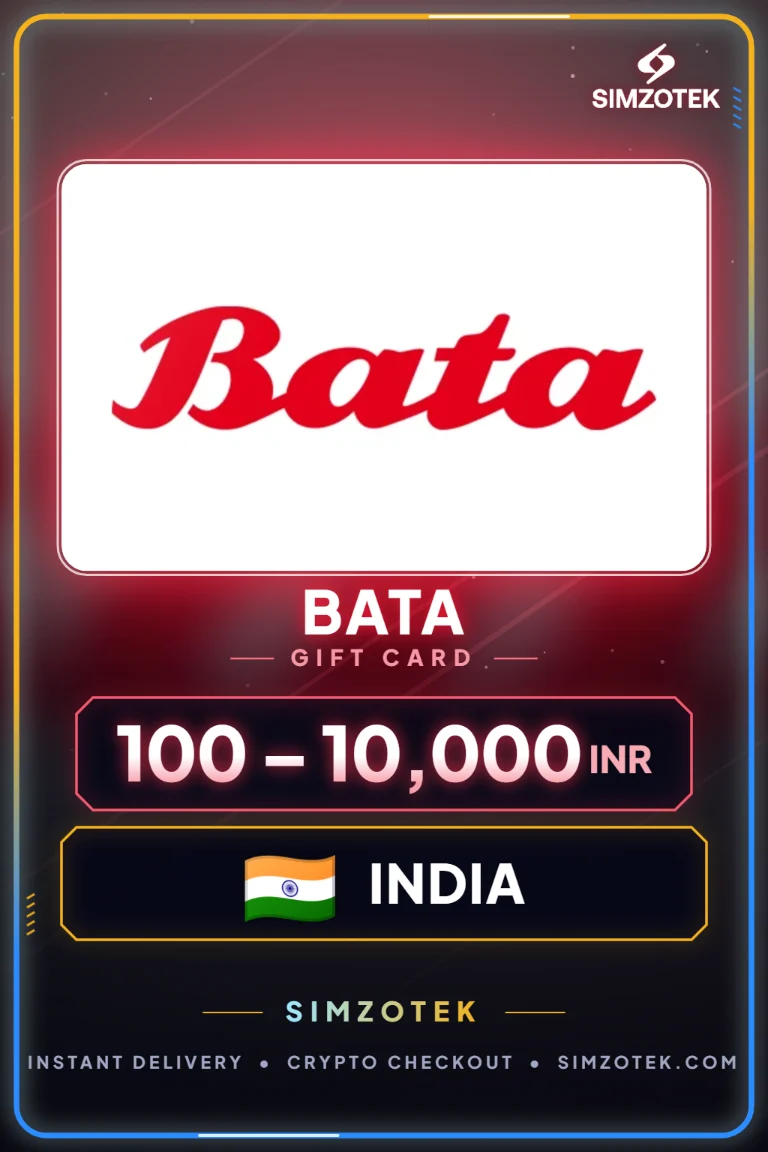 Bata dovanų kortelė (Indija)