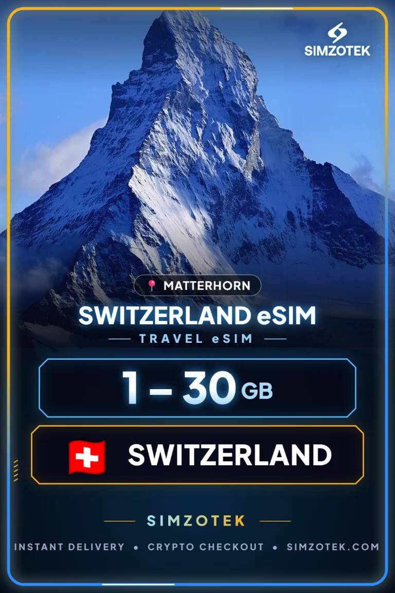 Switzerland eSIM – Data Plans