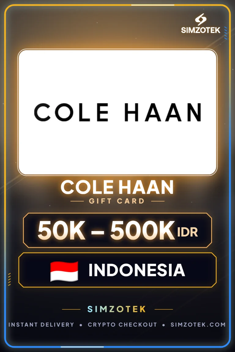 Karta podarunkowa Cole Haan (Indonezja)