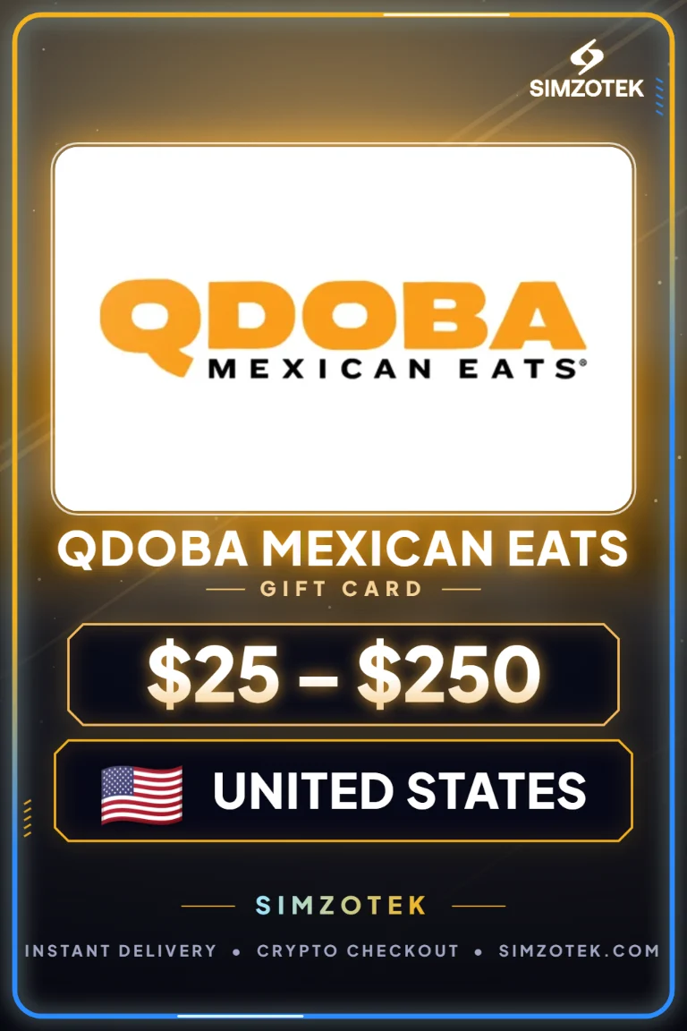 Dárková karta QDOBA Mexican Eats (Spojené státy)