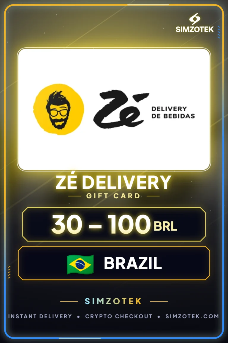 บัตรของขวัญ Zé Delivery (บราซิล)