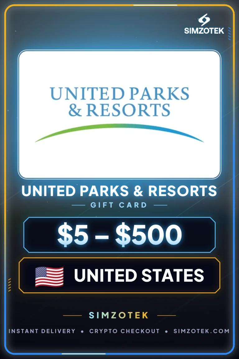United Parks & Resorts 禮品卡 (美國)