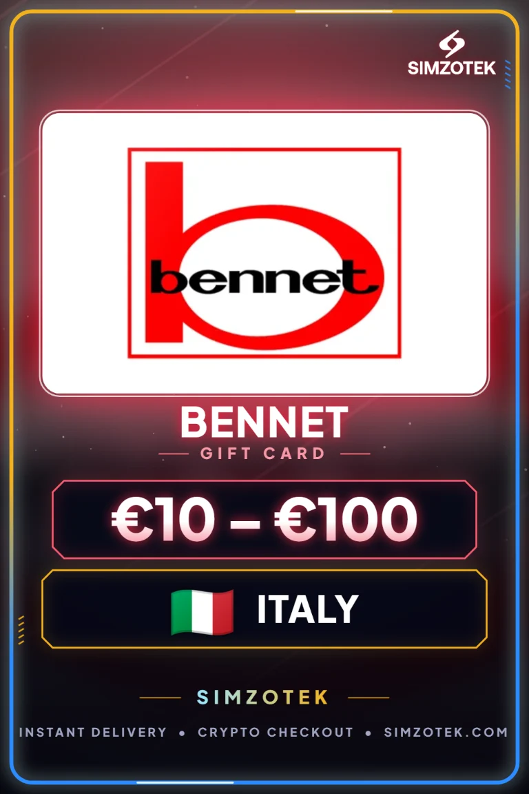 Bennet Geschenkkarte (Italien)