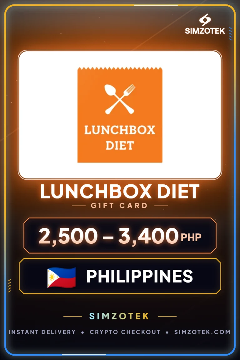 Lunchbox Diet Gift Card (Philippines)
